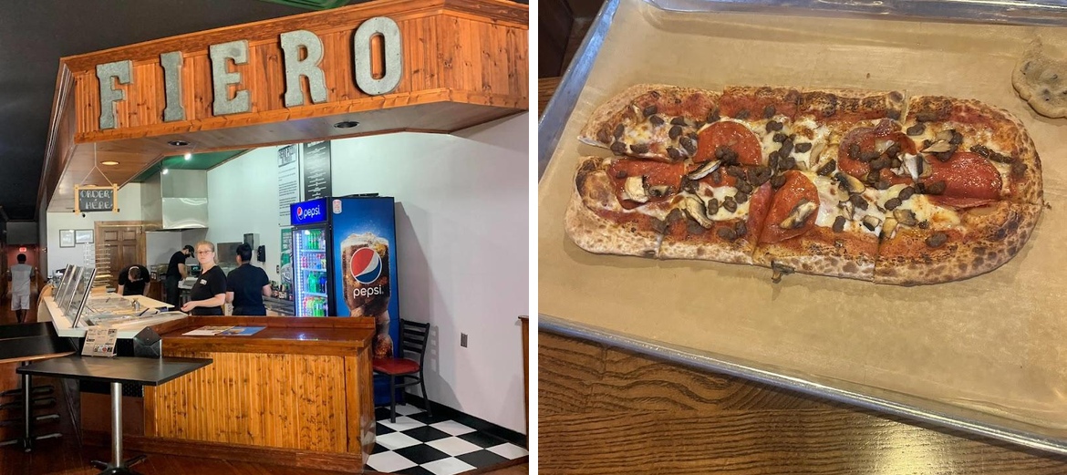 Fiero Pizza Menu