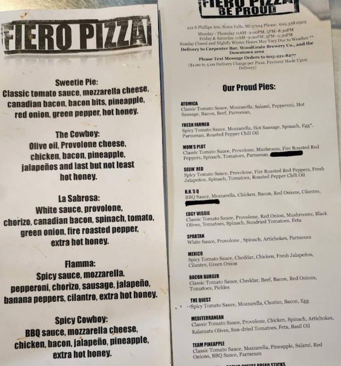 Fiero Pizza